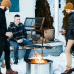 Breeo X Series 42 Smokeless Fire Pit Lifestyle