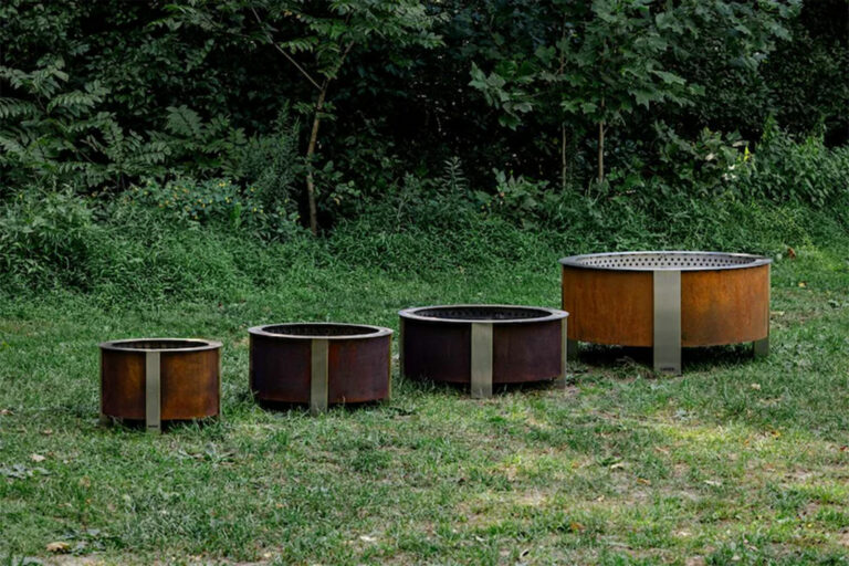 Breeo X Series Corten Steel Smokeless Fire Pits