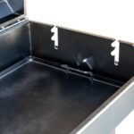 Charcoal Pan on Meadow Creek BBQ60 Flat Top Grill