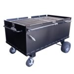 Meadow Creek BBQ64P Chicken Cooker With Optional Flat Grate