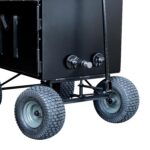 Wagon Chassis on Meadow Creek BX100 Box Smoker