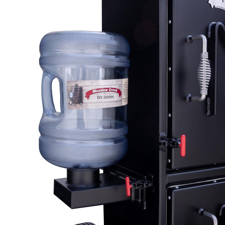 Water Jug on Meadow Creek BX25 Box Smoker