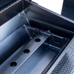 Optional Charcoal Pan Insert in PRG on Caterer's Delight Trailer