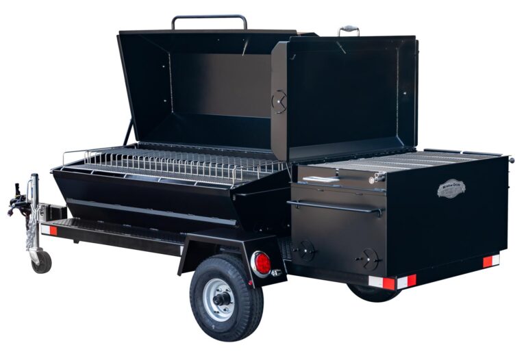 Meadow Creek CD108 Caterer's Delight Trailer With Optional Rib Rack on PR60