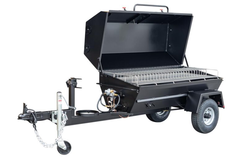 Meadow Creek PR60GT Pig Roaster With Optional Doors in Lid and Rib Rack