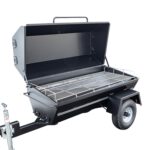 Stainless Steel Grate in Meadow Creek PR60T Pig Roaster Trailer