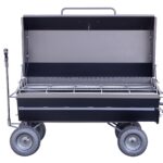 Meadow Creek PR60 Pig Roaster With Optional Wagon Chassis and Charcoal Pullout