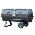 Meadow Creek PR72G Gas Pig Roaster With Optional Doors in Lid