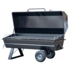 Meadow Creek PR72G Gas Pig Roaster With Optional Doors in Lid