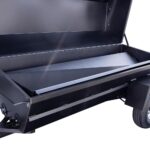 Drip Pan in PR72T Pig Roaster Trailer With Optional Charcoal Pullout