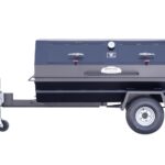 Meadow Creek PR72T Pig Roaster Trailer With Optional Doors in Lid and Charcoal Pullout