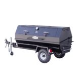 Meadow Creek PR72T Pig Roaster Trailer With Optional Doors in Lid and Charcoal Pullout