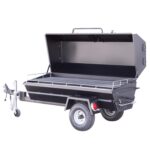 Meadow Creek PR72T Pig Roaster Trailer With Optional Doors in Lid and Charcoal Pullout