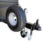 Optional Spare Tire Mounted on Meadow Creek PR Trailer