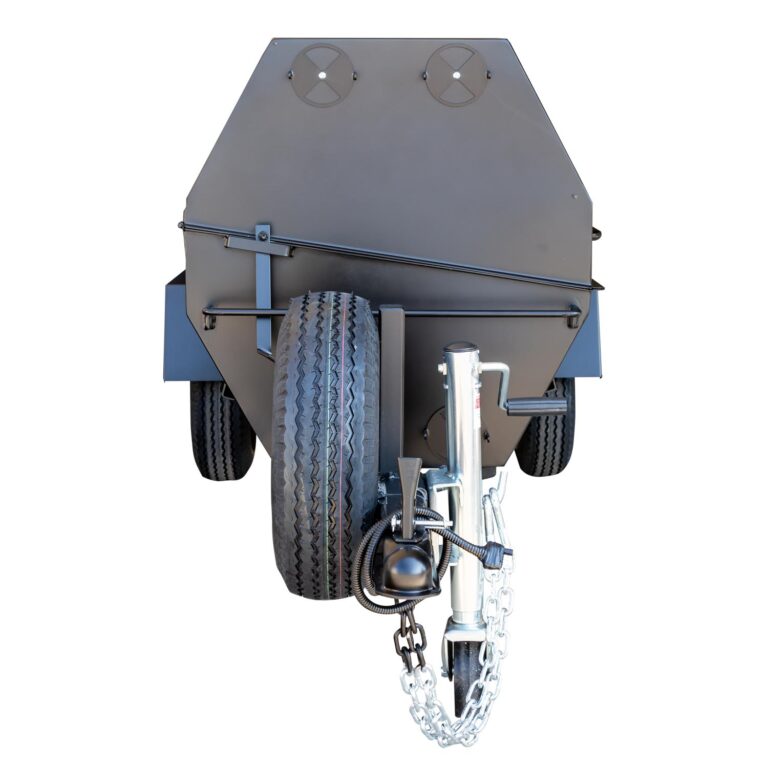 Optional Spare Tire Mounted on Meadow Creek PR Trailer