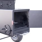 Firebox With Removable Grate and Ash Pan on Meadow Creek SQ36 Offset Smoker