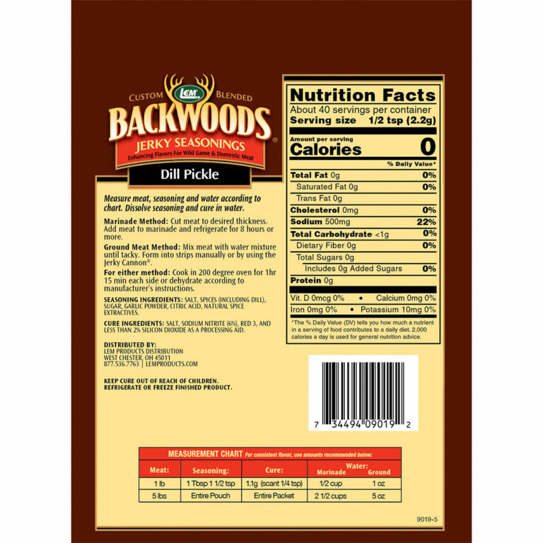 Backwoods Dill Pickle Jerky Seasoning