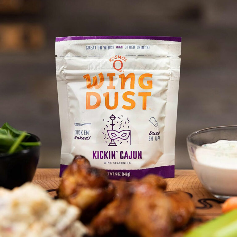 Kosmos Q Kickin’ Cajun Wing Dust Chicken Wing Seasoning