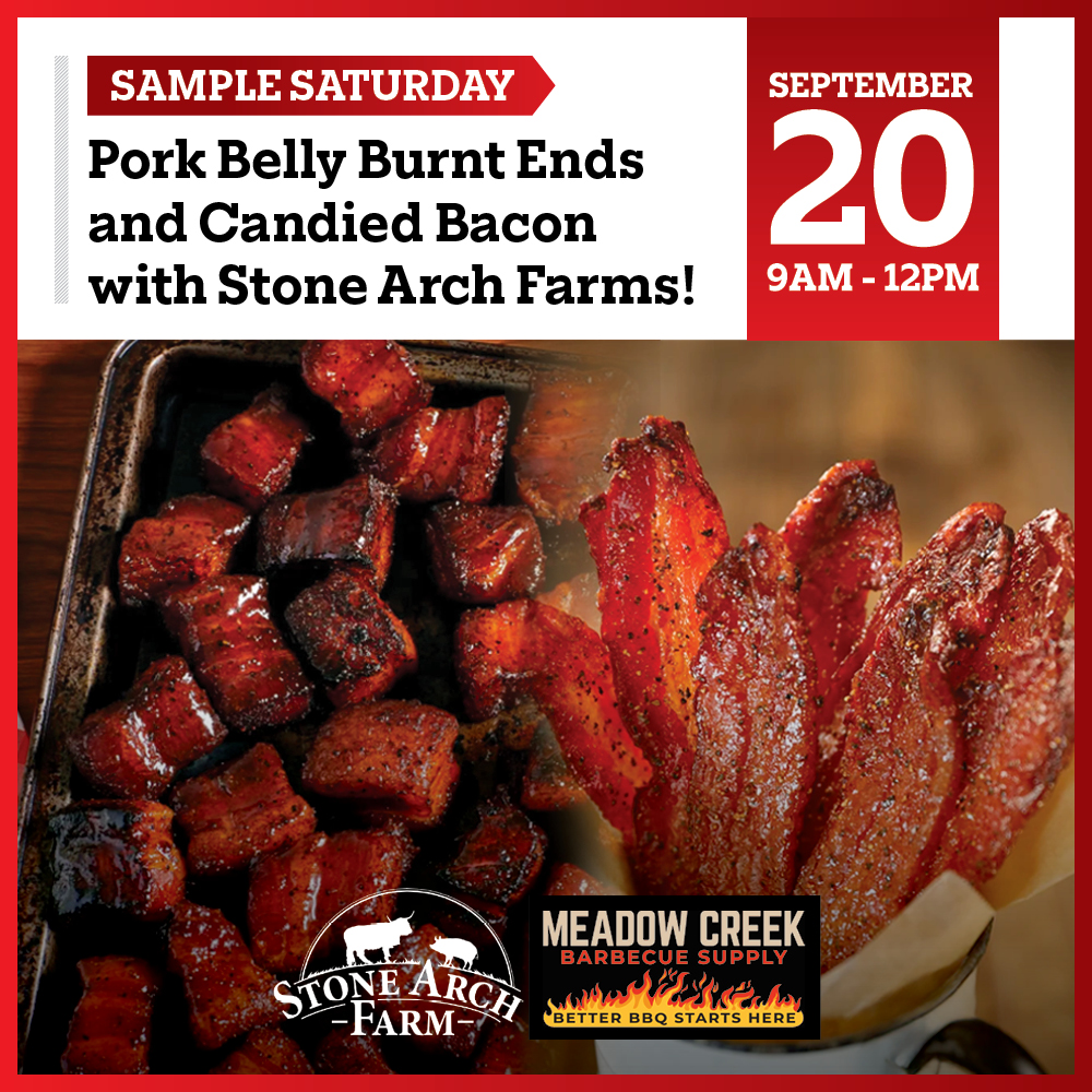 Pork Belly Burnt Ends Candied Bacon Sample Saturday