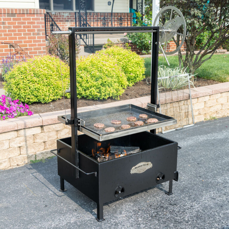 Meadow Creek SMFP34 Fire Pit With Optional Griddle