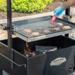 Optional Griddle on Meadow Creek SMFP34 Fire Pit