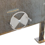 Rotating Vents on Meadow Creek SMFP34 Fire Pit – Unpainted