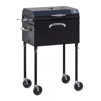 Meadow Creek TS120P Push-Around BBQ Smoker - Meadow Creek Barbecue