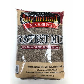 BBQ'rs Delight - Contest Mix Pellet Grill Fuel