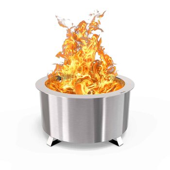 Breeo Double Flame 24" Smokeless Fire Pit