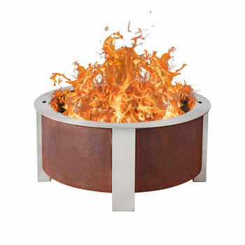 Breeo X Series 30 Smokeless Fire Pit Patina