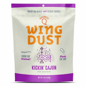 Kosmos Q Kickin’ Cajun Wing Dust Chicken Wing Seasoning