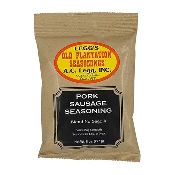 Legg’s No Sage Pork Sausage Seasoning – Blend 4