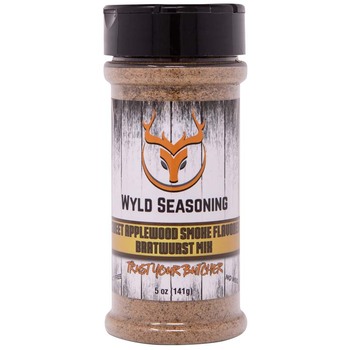 Wyld Seasoning Sweet Applewood Smoked Bratwurst