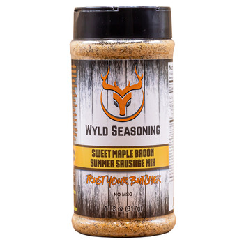 Wyld Seasoning Sweet Maple Bacon Summer Sausage